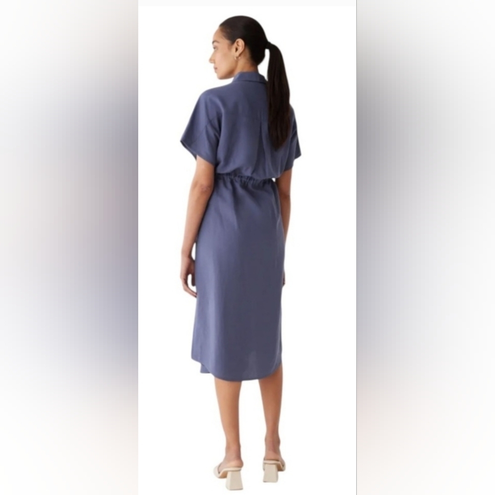 Frank & Oak Blue Maxi Dress - Picture 2 of 9